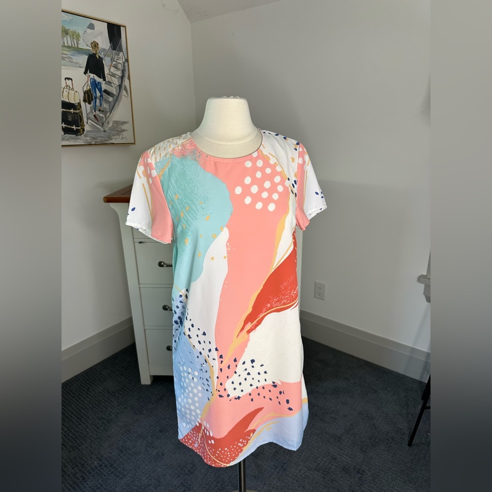 Calm Bliss tee dress Minkpink S